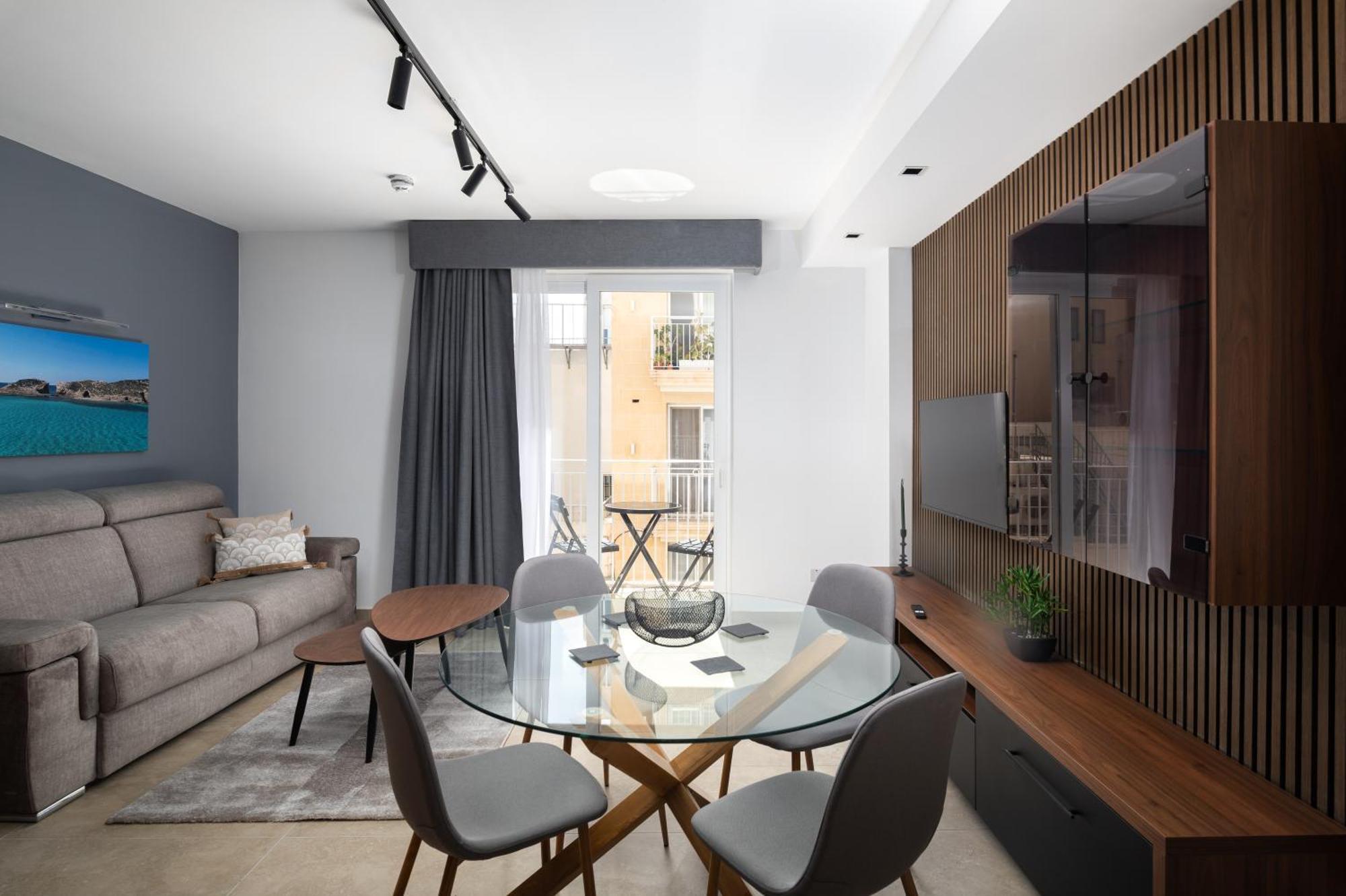 Modern 1br Close To Manoel Island Saint Julians & Tigne Shopping Mall * Gzira